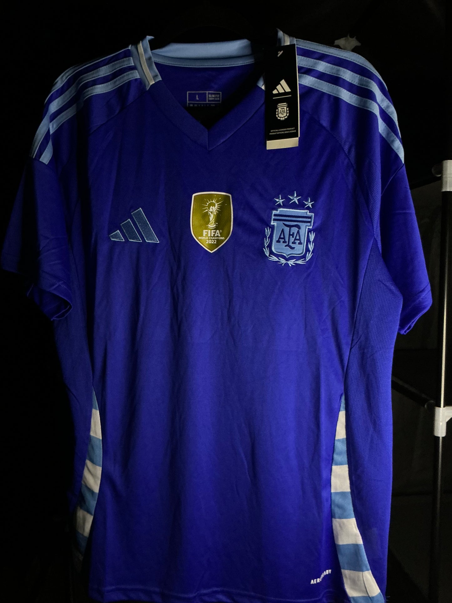 Argentina Away Jersey Fan Version Size L