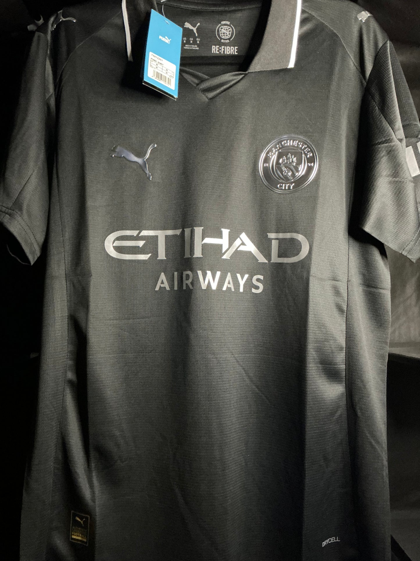 Manchester City Third Kit Fan Version Size M