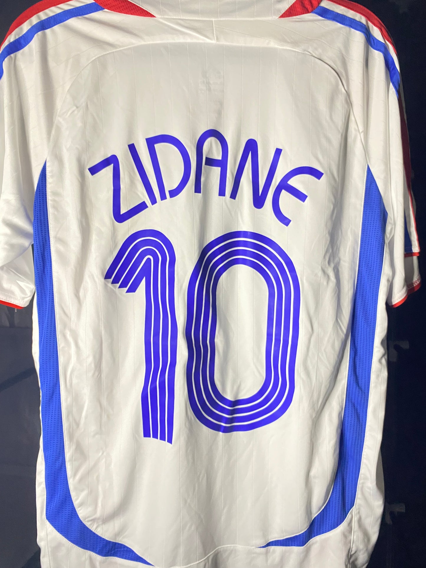 France Home 2006 Zidane #10 Retro Jersey Size L