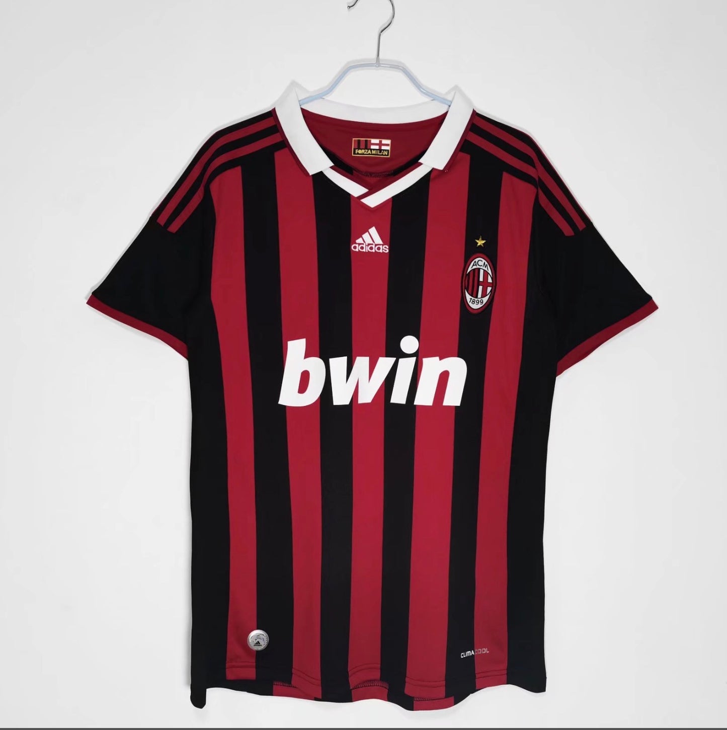 AC Milan 09/10 Home Jersey Retro Version all sizes (Preorder)