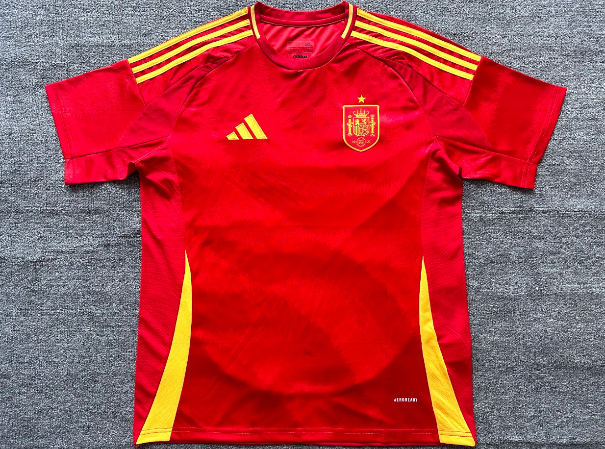 Spain Home Jersey Fan Version all sizes (Preorder)
