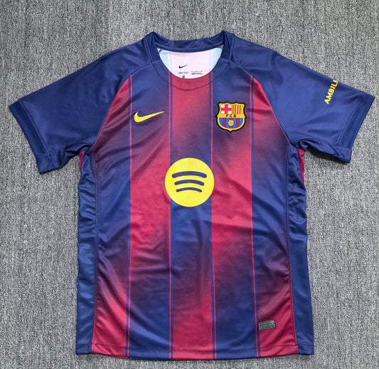 FC Barcelona 25/26 Home Jersey Fan Version all sizes (Preorder)