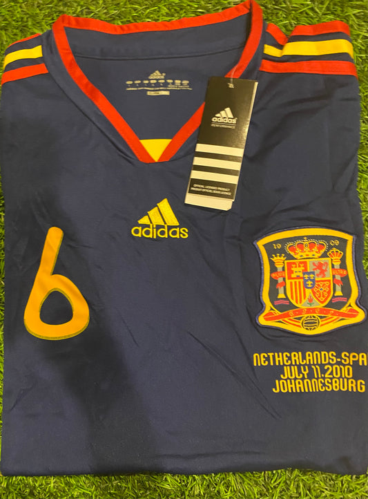 Spain 2010 away retro jersey