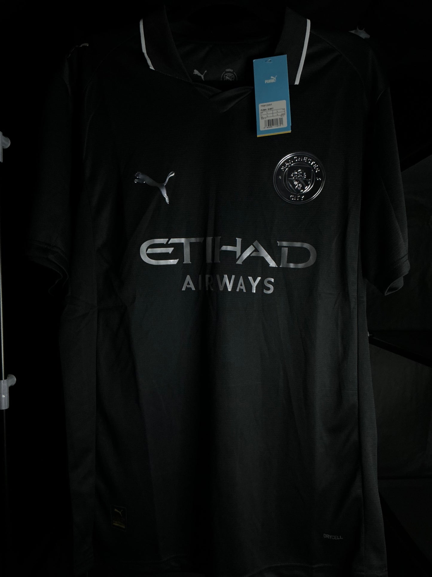 Manchester City Third Kit Fan Version Size XL