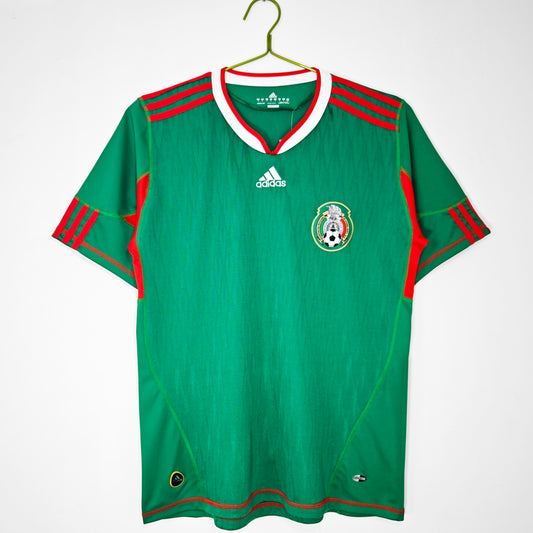 Mexico 2010 Home Jersey Retro Version all sizes (Preorder)