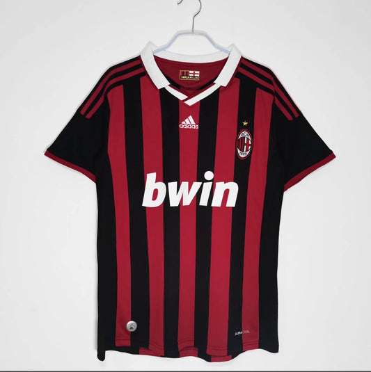 AC Milan 09/10 Home Jersey Retro Version all sizes (Preorder)
