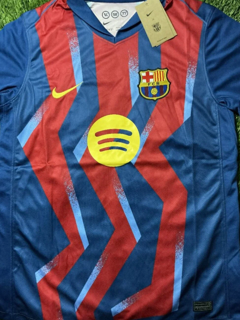 FC Barcelona 4th Kit Fan Version Size L