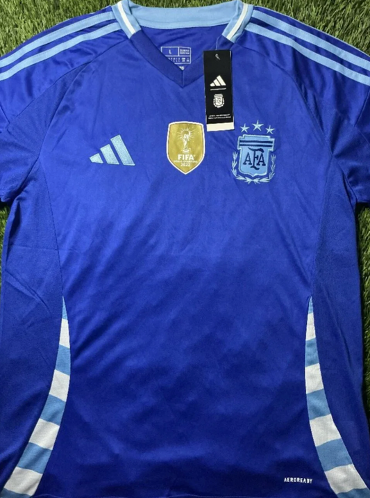 24/25 Argentina Jersey Away Blue Fan Version Size L