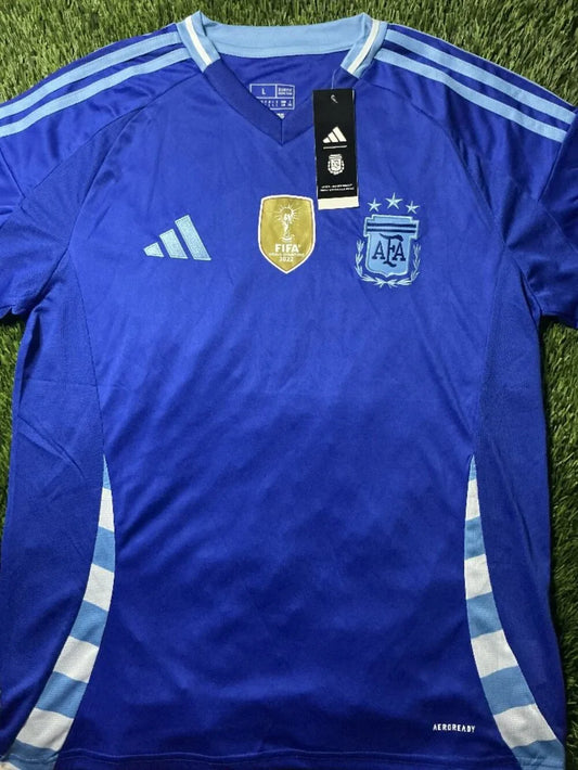 24/25 Argentina Jersey Away Blue Fan Version Size L